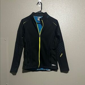 Zoot Ultra Women's reflective athletic biking zip up jacket M